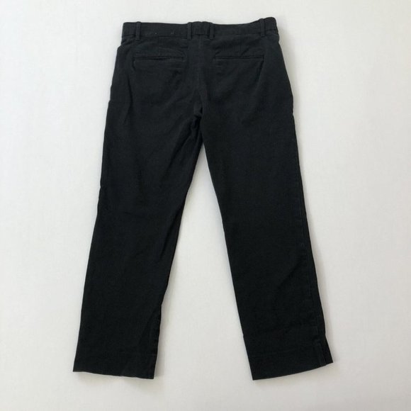 Gap Pants Women's 8A Black Two Way Stretch Straight Leg Pants Size 8A (32x26) - Picture 8 of 14